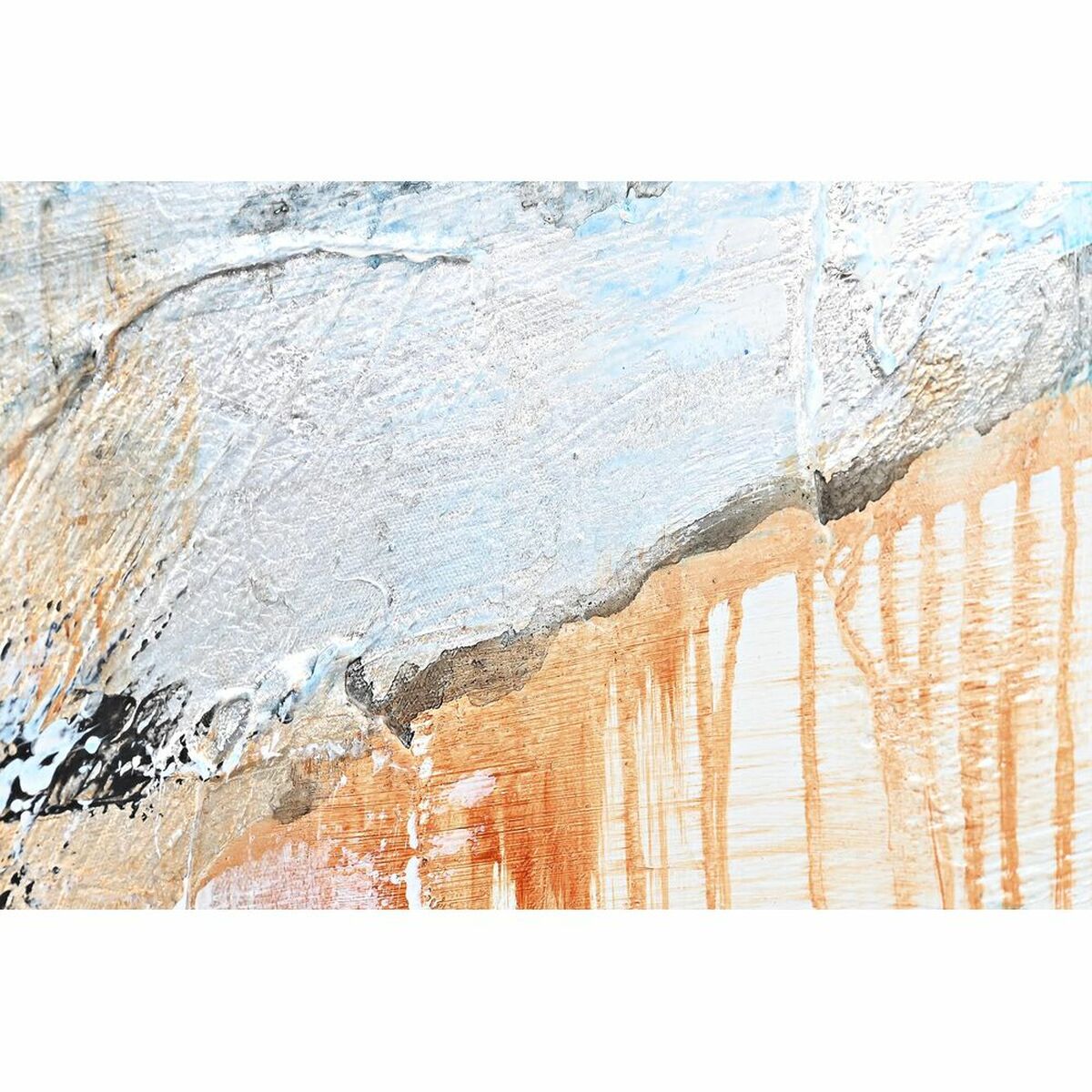 Læret DKD Home Decor polystyren Læret 155 x 5 x 155 cm